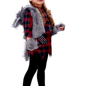 Wolf costume size 7-8
